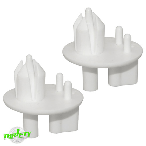 241993101 (2 Pk) Frigidaire Refrigerator Crisper Support Replacement 241993101 (2 Pk) Frigidaire Refrigerator Crisper Support Replacement