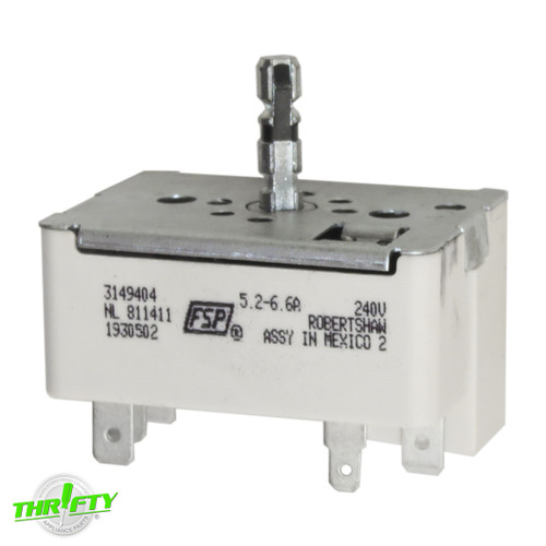 3149404 Whirlpool Range Infinite Switch Replacement