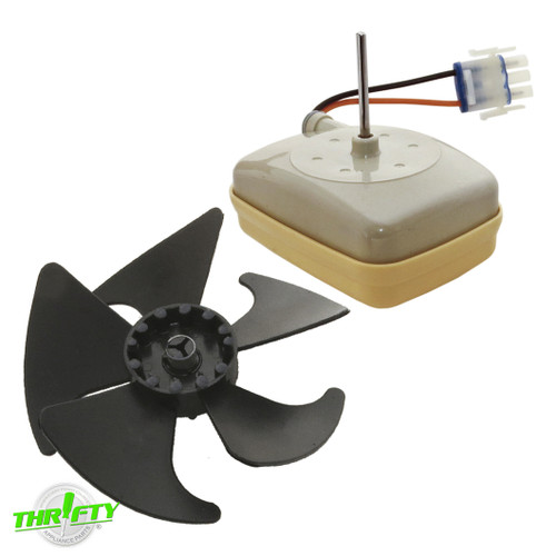 WR60X10141 WR60X10204 Refrigerator Fan Motor & Blade for GE WR60X10141 WR60X10204 Refrigerator Fan Motor & Blade for GE