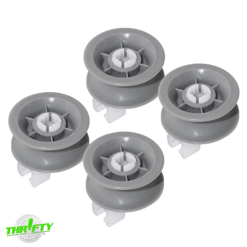 00611666 (4 Pack) Dishwasher Upper Dishrack Wheel for Bosch 00611666 (4 Pack) Dishwasher Upper Dishrack Wheel for Bosch