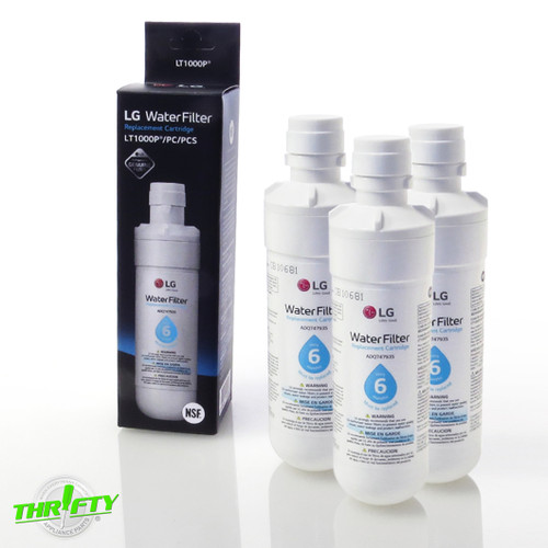 LT1000P AGF80300704 LG Refrigerator Water Filter