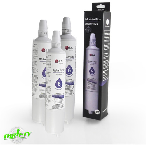 LT600P 5231JA2006F (3 Pack) LG Refrigerator Water Filter