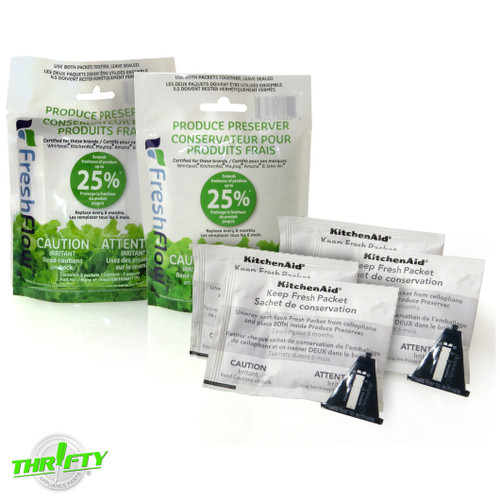 W10346771A (2 Pack) Whirlpool / Maytag Refrigerator FreshFlow Produce Preserver