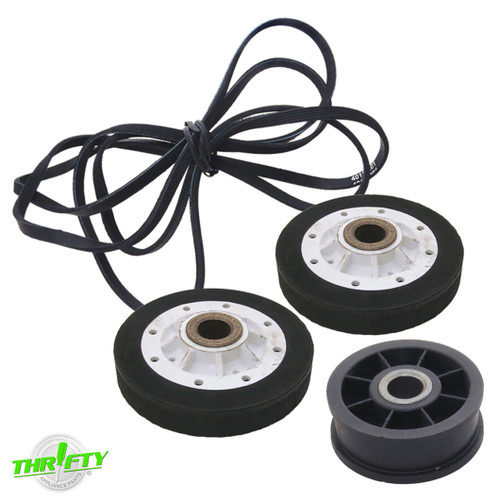 37001042 Y54414 40111201 Dryer Rollers, Pulley & Belt For Amana / Maytag 37001042 Y54414 40111201 Dryer Rollers, Pulley & Belt For Amana / Maytag