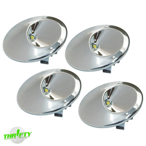WR55X11132 (4 Pack) Refrigerator LED Light & Trim For GE
