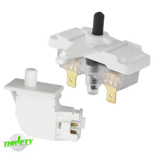 WE04X28977 WE4M416 Dryer Door & Push-to-Start Switch Set For GE / Hotpoint