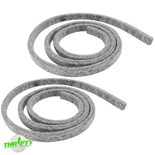 WE09X27634 WE09X20441 (2 Pack) Dryer Felt Seal For GE / Hotpoint WE09X27634 WE09X20441 (2 Pack) Dryer Felt Seal For GE / Hotpoint