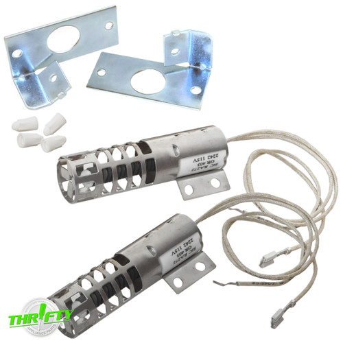 4342528 GR403 (2 Pack) Oven Broil / Bake Ignitor For Whirlpool / Roper