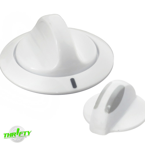 134011703 134844410 Washer / Dryer Knob Kit For Frigidaire / White-Westinghouse