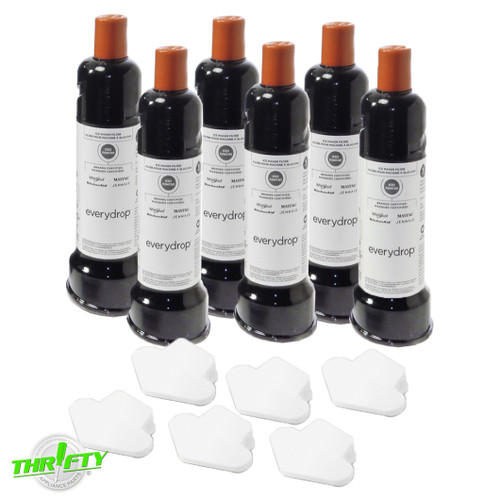 F2WC9I1 ICE2 EveryDrop (6 Pack) Whirlpool / Maytag Refrigerator Ice Maker Water Filter
