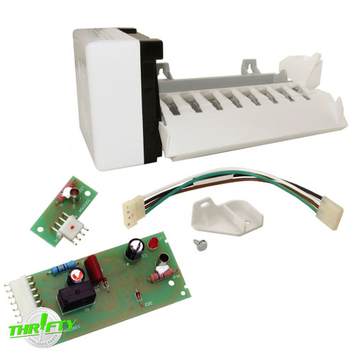 2198597 4389102 Refrigerator Ice Maker & Control Board Set For Whirlpool / KitchenAid 2198597 4389102 Refrigerator Ice Maker & Control Board Set For Whirlpool / KitchenAid