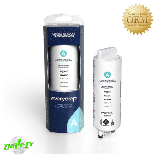 EDRARXD1 'A' EveryDrop Whirlpool / Maytag Refrigerator Ice & Water Filter EDRARXD1 'A' EveryDrop Whirlpool / Maytag Refrigerator Ice & Water Filter