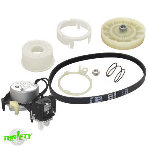 W10913953 W10721967 W11239857 Washer Actuator with Belt & Cam Kit For Whirlpool / Maytag