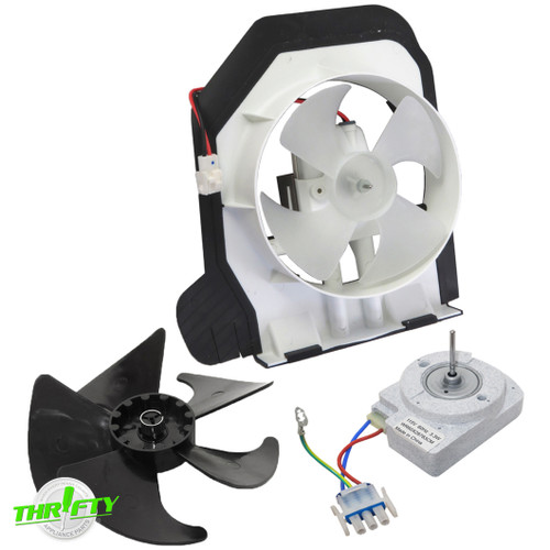 WR17X24348 WR60X31522 WR60X10204 Refrigerator Condenser & Evaporator Fan Kit For GE / Hotpoint WR17X24348 WR60X31522 WR60X10204 Refrigerator Condenser & Evaporator Fan Kit For GE / Hotpoint