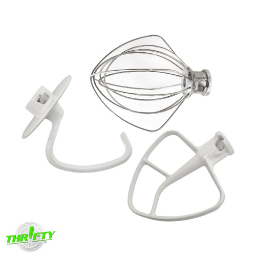 W10674618 W10672617 Mixer K45 Beater & Dough Hook For KitchenAid / Whirlpool