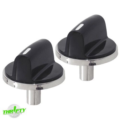 00650847 (2 Pack) Range / Cooktop Burner Knob For Bosch