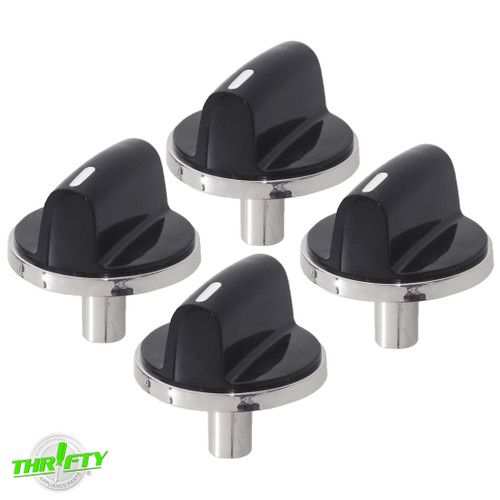 00650847 (4 Pack) Range / Cooktop Burner Knob For Bosch
