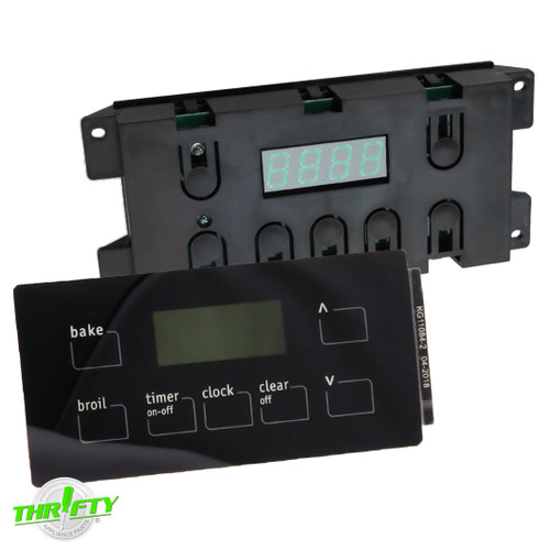 316455430 316220725 Range Control Board & Overlay For Frigidaire / Kenmore