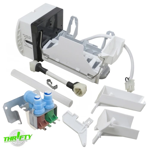 WR30X10093 WR57X33326 Refrigerator R600 Ice Maker & Water Valve For GE / Hotpoint
