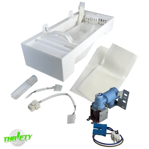 5304532555 ICEMKR3 5304520540 Refrigerator Ice Maker & Inlet Valve for Frigidaire / Westinghouse