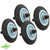 DC97-16782A 4pc Samsung Dryer Roller Set Replacement