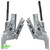 W11712995 W11712996 Dishwasher Door Hinge Kit For KitchenAid / Whirlpool
