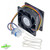 WR60X35205 WR55X10025 Refrigerator Evaporator Fan & Sensor For GE