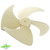 2169142 Refrigerator Condenser Fan Blade Replacement For KitchenAid / Whirlpool