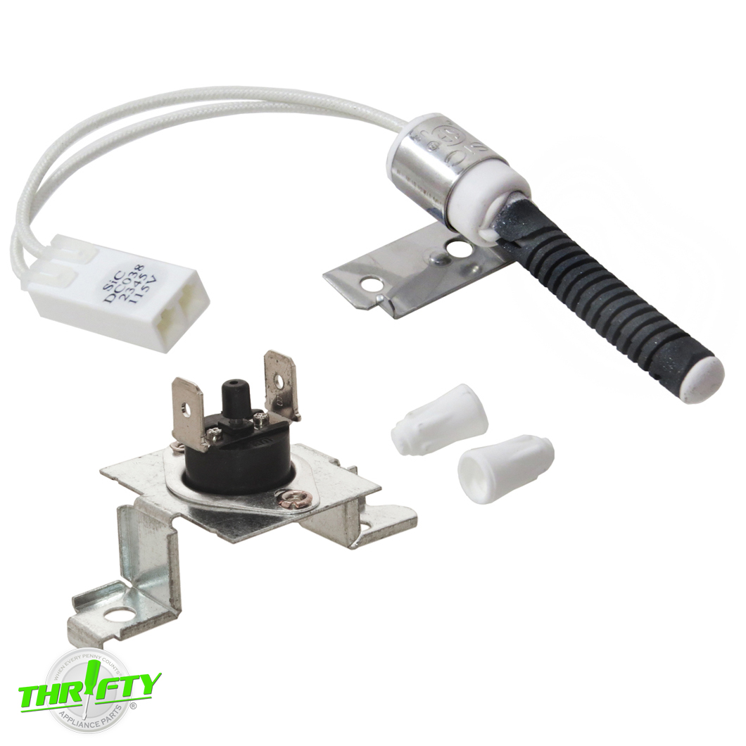 5318EL3001A 6931EL3003C Dryer Ignitor & H.L. Thermostat For LG