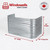 42″ W × 30″ P × 30″ H Galvanized Steel Window Well