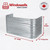 42″ W × 12″ P × 22″ H Galvanized Steel Window Well