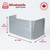 48″ W × 30″ P × 30″ H Galvanized Steel Window Well