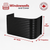 48″ W × 30″ P × 36″ H Powder Coated Window Well — Gloss Black