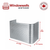 48″ W × 30″ P × 48″ H Galvanized Steel Window Well