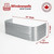60″ W × 22″ P × 12″ H Galvanized Steel Window Well