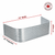70″ W × 22″ P × 12″ H Galvanized Steel Window Well