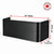 82″ W × 30″ P × 30″ H Powder Coated Window Well — Gloss Black