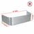 92″ W × 22″ P × 12″ H Galvanized Steel Window Well