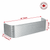 96″ W × 12″ P × 22″ H Galvanized Steel Window Well