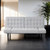 Contemporary Style Light Gray Finish