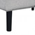 Contemporary Style Light Gray Finish