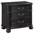 BLACK/WHITE 4 PIECE BEDROOM SET