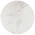 Modern Round Marble Top Stainless Steel Coffee Table White