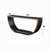 HALF-MOON CONSOLE SOFA TABLE BLACK GOLD FINISH