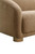 SOHO  Inspo Boucle Brown Fabric Accent Chair