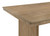 7-piece Extension Dining Set Distressed Light Brown Finish Leaf Extension