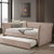 Contemporary Style Twin Daybed w/ Trundle Pink