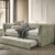 Contemporary Style Twin Daybed w/ Trundle Light Green