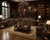 Bradley Collection – 3 Piece Top Grain Leather Living Room Set