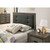 Gray Charcoal Full Size Bed Frame Trundle 4 piece Set